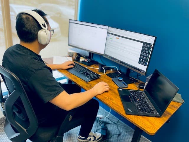 ETG technician supporting healthcare clinic IT