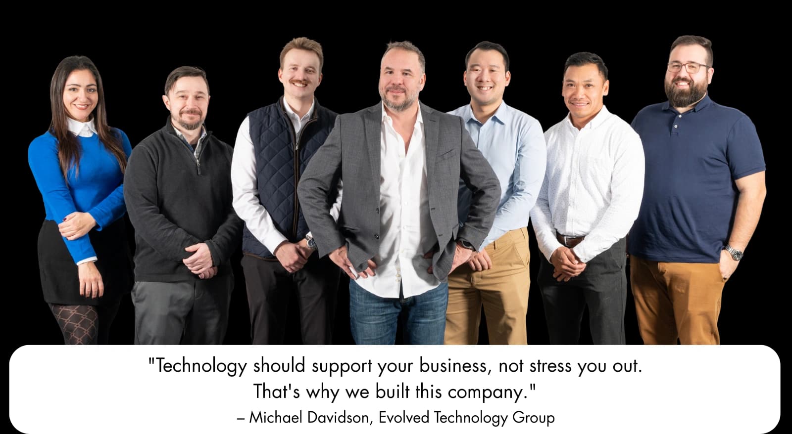 Evolved Technology Group team